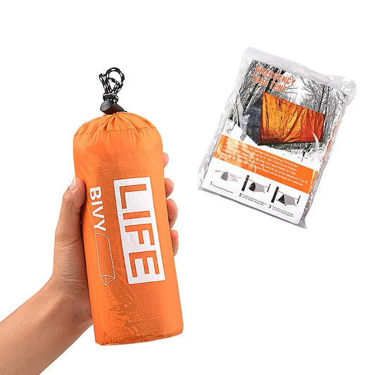 Survival Tube Notfallzelt mit Pfeife