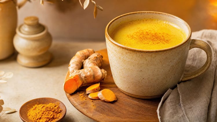 Tipp der Woche: Goldene Milch mit Kurkuma am Abend